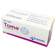 Toma 1 mg Tablet 10's Strip image