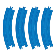Tomica Parts R-09 Curve Rail- Double Track - 490481012617