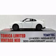 Tomica TLVN – Tomica LV-N200c Nissan GT-R 2020 Nissan 50th Anniversary White image