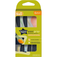 Tommee Tippee Easigrip Self-Feeding Weaning Spoons Set image