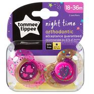 Tommee Tippee Night Time Soothers 18-36m image