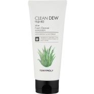 Tonymoly Clean Dew Aloe Moisturizing And Soothing Foam Cleanser - 180ml image