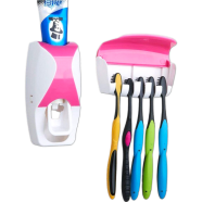 Toothpaste Dispenser With Toothbrush Holder image