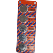 Top Power CR2025 3V Lithium Battery 3V Button Battery motherboard remote control Battery 5 Pcs image