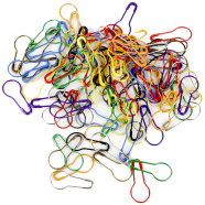 Top Selling Multicolor Safety Hijab Pin - 50pcs image