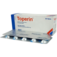 Toperin 50mg Tablet 10's Strip image