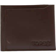 Topex Premium Quality Leather Wallet Brown image