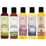 Topgrain Skin and Hair 5 in 1 Combo pack Essential Oil Gift Pack-120 ml