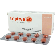 Topirva 50 mg Tablet 10's strip image