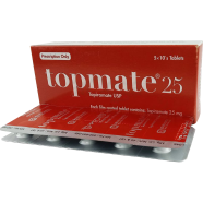 Topmate 25 mg Tablet 10's Strip image