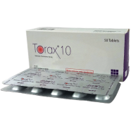 Torax 10 mg Tablet 10's strip image