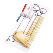 Tornado Spiral Potato Cutter Manual Slicer Fry Vegetable Spiralizer Chips Maker with 4 Stainless Steel Sticks image