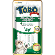 Toro Plus Cat Treat - White Meat Tuna with Cod Fish For All Age Cats (15g x 5) | plus Glucosamine - Improve Joint Health | Cat Snacks image