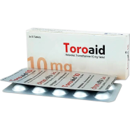 Toroaid 10 mg Tablet-10's strip image