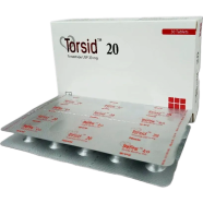 Torsid 20 mg Tablet 10's Strip image