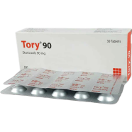 Tory 90 mg Tablet 10's strip image