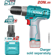 Total TDLI12202 Lithium-Ion Cordless Drill (12V) image