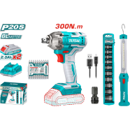 Total TOSLI231004 Lithium-Ion Cordless Combo Kit (20V) 2 Pcs image
