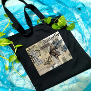 Tote Bag With Long Handle And Zipper image