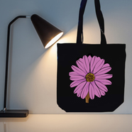 Tote Bag With Zipper For Girls (BF-023) image