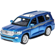 Toyota Land Cruiser Diecast 1:32 Scale 6 Open Premium Model Vehicle Metal Toy Model Pull Back Sound Light image