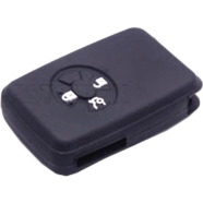 Toyota Silicone Remote Key Case Cover for 3 Button Car Models Corolla Axio Allion Premio Yaris Mark Hilux Vitz Rav4 Aqua Auris image