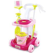 Toyshine Little Helper Cleaning Trolley Cart '35' with Many Cleaning Accessories icon