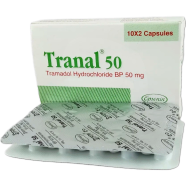 Tranal 50 mg Capsule 10's strip image