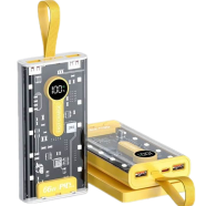 Transparent 20000mAh Power Bank 22.5W Fast Charging image