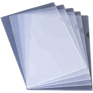 Transparent Jacket Clear Folder A4 File 10 Pcs image