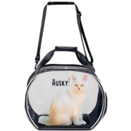 Transparent Pet Carrier Bag Dog Carrying Bag Airline Approved Tote Cat Bag Transparent Pet Bag For Travel Pet Bags For Dogs Cats Kittens Or Puppies 1Pcs image