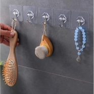 Transparent Wall Hooks(10 Pcs) image