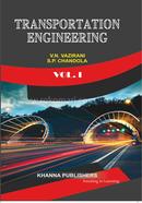 Transportation Engineering Vol I image
