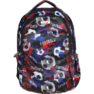 Travello Kity School Bag-Football Blue image