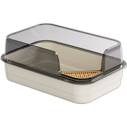 Tray Extra Large Cat litter Box Corner Cut (Multicolour) icon