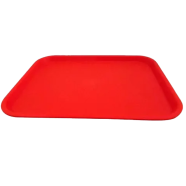 IHW Red Fast Food Tray 42×30.5x 3.5 cm image