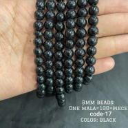 Trendy 8mm Colorful Round Beads String 100 Pcs For Diy Jewelry Making image