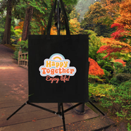 Trendy Fashionable Canvas Tote Bag (BLQE-057) image