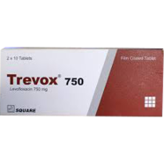 Trevox 750 mg Tablet 10's Strip image