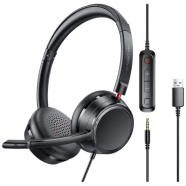Tribit CallElite 83 Over-Ear Headphones-Black