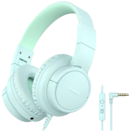 Tribit Starlet 01 Kids Headphones Wired with Microphone-Green