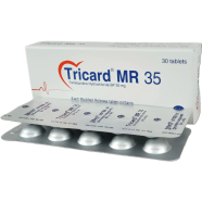 Tricard MR 35 mg Tablet (Modified Release) 10's Strip image