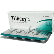 Trihexy 1 mg Tablet 10's Strip image