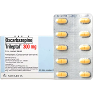Trileptal 300 mg Tablet 10's Strip image