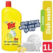 Trix Dishwashing Liquid 1L Lemon image