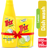 Trix Dishwashing Liquid Combo Pack (500 ml Plus 250 ml) image