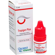 Tropigen Plus 0.8 Percent, 5 Percent Ophthalmic Solution 5 ml Drop image