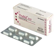 Trubid 500 mg Capsule 6's Strip image
