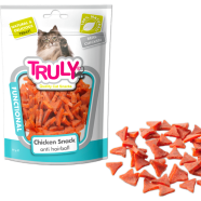 Truly Functional Chicken Snacks Anti Hairball Cat Treat 50gm image