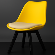 Tulip Chair - Yellow image